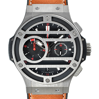 HUBLOT ウブロ ビッグバン コピー 317.NM.1137.VR チャッカーバン クロノグラフ 【世界限定500本】